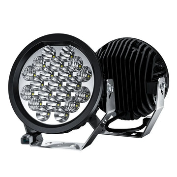 Offroad Animal Butt Kicker 7" Round LED Light (pair) Aftermarket accessory